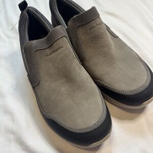 Hush Puppies The Body Shoe Men's Suede Slip-On Casual Shoes US9